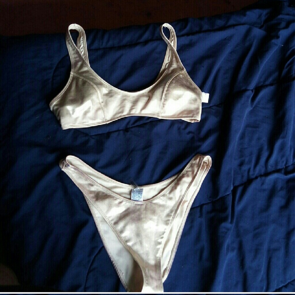 Gold bikini